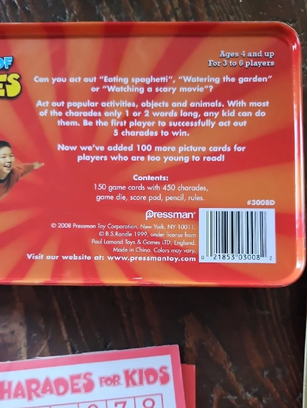 pressman toy best charades